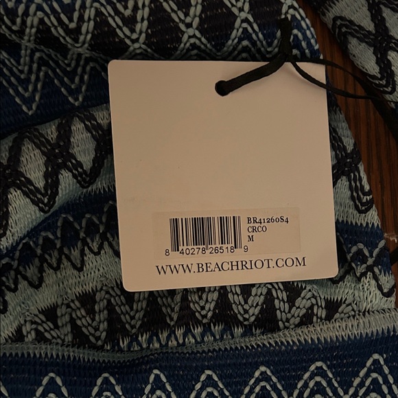 Beach Riot Blue Patterned Bikini - Picture 5 of 6